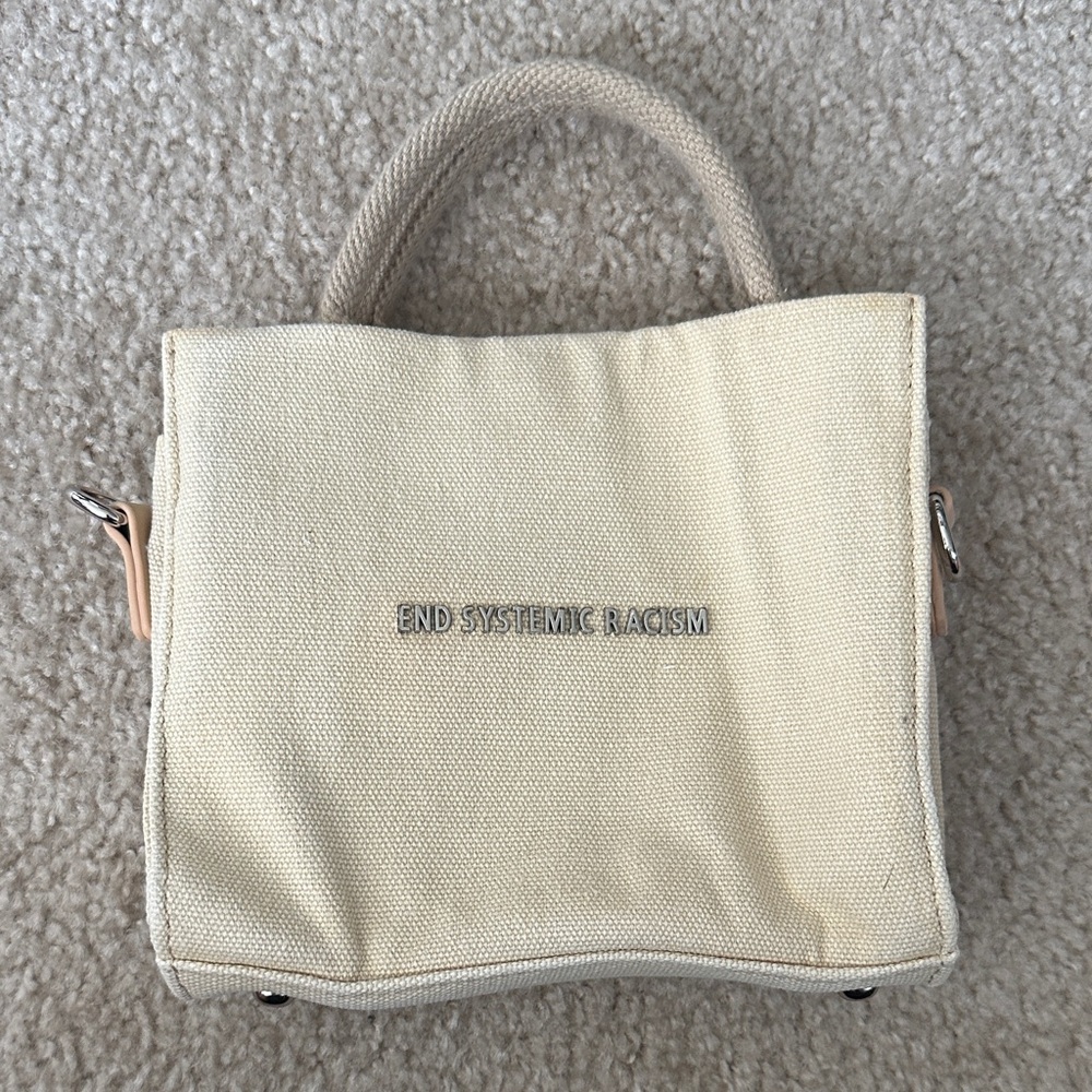 Canvas Tote Bag in Cream